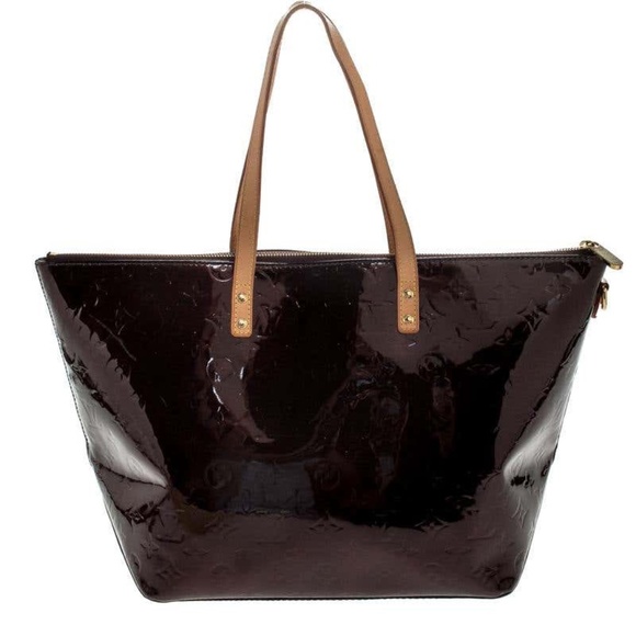Louis Vuitton Handbags - LOUIS VUITTON Vernis Bellevue GM Amarant